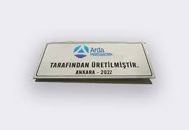 Ankara Metal Etiket Baskı - Resim