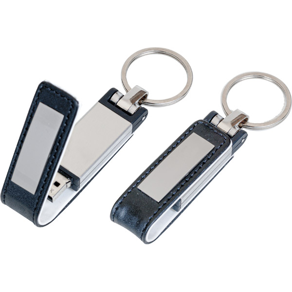 8230-16GB Deri USB Bellek - Resim1