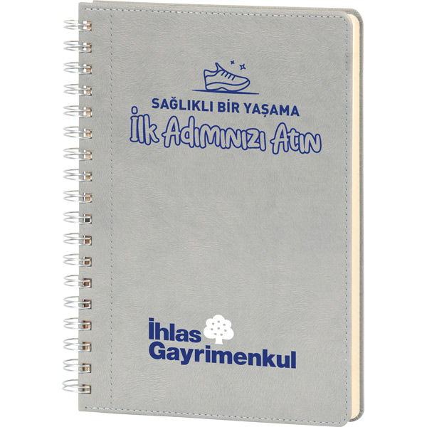 Bağcılar-17x24-G Spiralli Tarihsiz Defter - Resim1