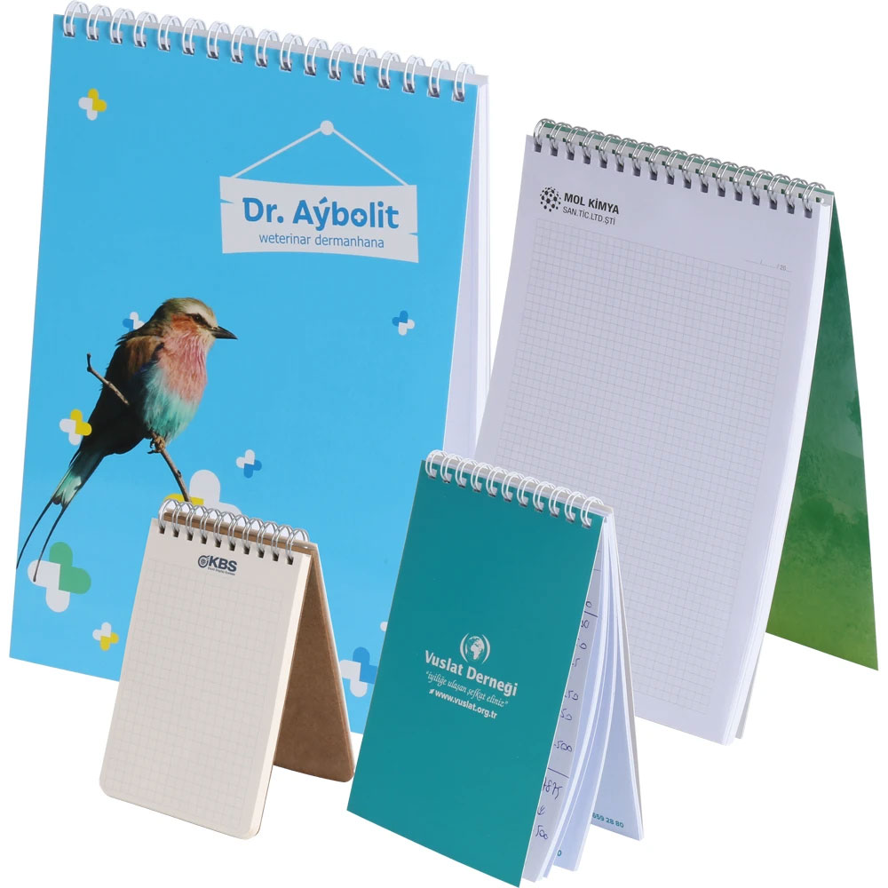 BLK-03 Üstten Spiralli Bloknot ürün resim