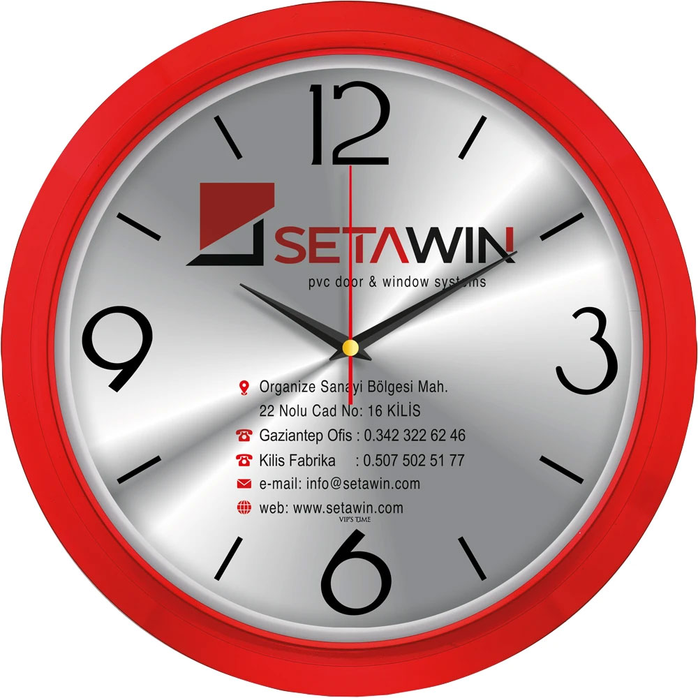 V30-606-K Plastik Duvar Saati ürün resim